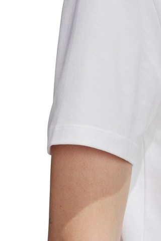 T-shirt Trefoil tee Blanc et jaune