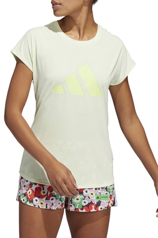 T-shirt 3-Stripes Training Jaune pâle