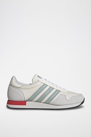 Sneakers USA 84 Beige et bleu clair