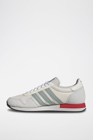 Sneakers USA 84 Beige et bleu clair