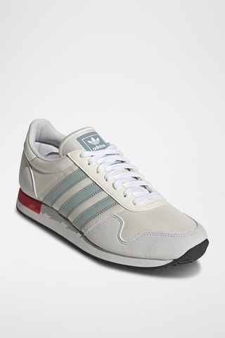 Sneakers USA 84 Beige et bleu clair