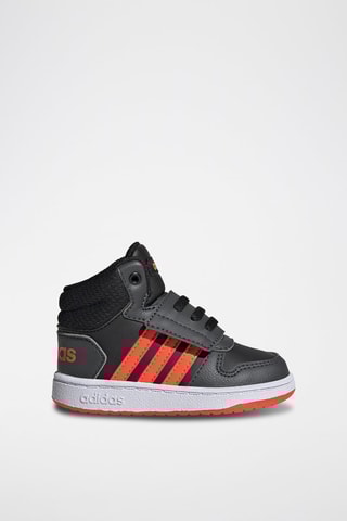 Sneakers Hoops 2.0 Mid Noir et rouge