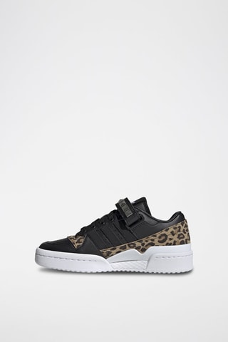 Sneakers Forum Low Noir et beige