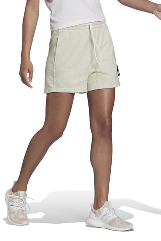 Short taille haute W SL Beige chiné