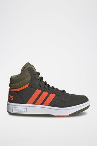 Sneakers montantes fourrées Hoops Mid 3.0 Vert foncé