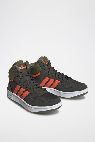 Sneakers montantes fourrées Hoops Mid 3.0 Vert foncé