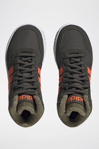 Sneakers montantes fourrées Hoops Mid 3.0 Vert foncé