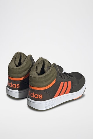Sneakers montantes fourrées Hoops Mid 3.0 Vert foncé