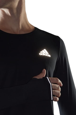 T-shirt de running Fast Noir