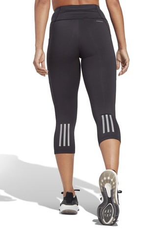 Corsaire de running taille haute Own The Run Base - Noir