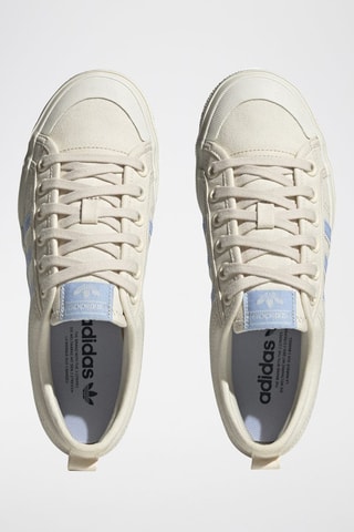 Sneakers plateformes Nizza Platform - Beige et bleu