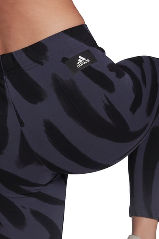 Legging Future Icons Noir et bleu marine