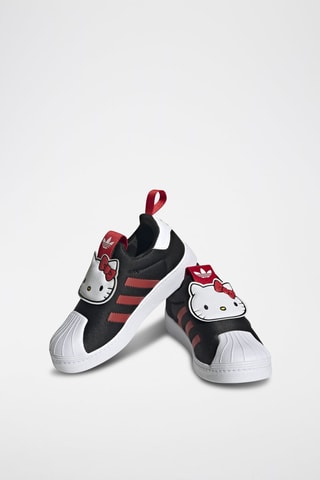 Sneakers Superstar 360 Hello Kitty - Noir et blanc