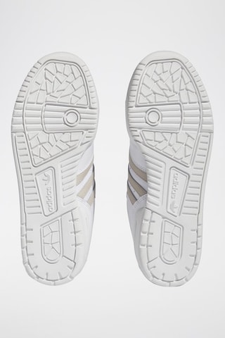Sneakers en cuir Rivalry Low - Blanc et beige