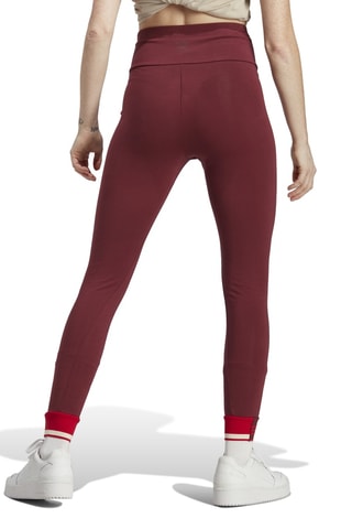 Legging taille haute Bordeaux