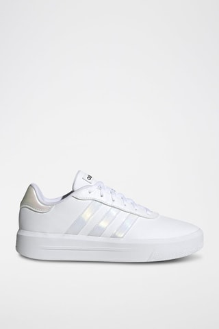 Sneakers Court Platform - Blanc
