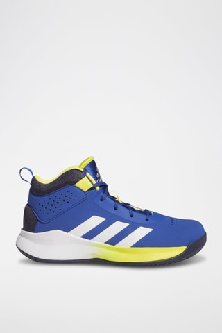 Chaussures de basketball Cross Em Up 5 K Wide - Bleu roi et vert citron