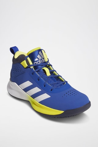 Chaussures de basketball Cross Em Up 5 K Wide - Bleu roi et vert citron
