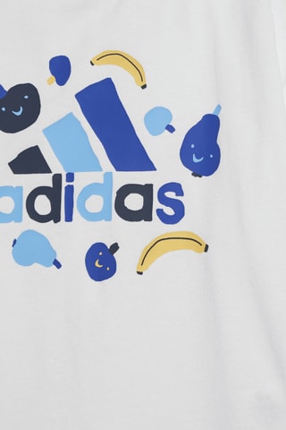 T-shirt et short Fruit - Blanc et ciel