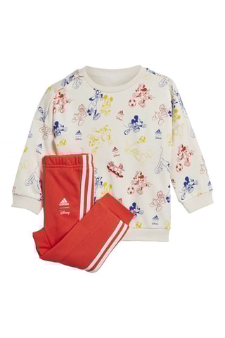 Sweat et jogging Mickey Disney - Ecru et rouge