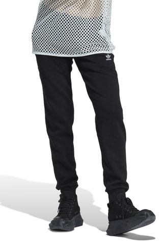 Pantalon de survêtement polaire taille haute - Noir