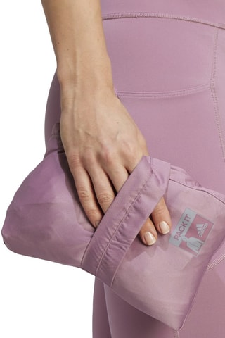 Coupe-vent de running pliable à capuche Own The Run Base - Mauve