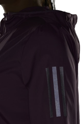 Coupe-vent de running pliable à capuche Own The Run Base - Mauve