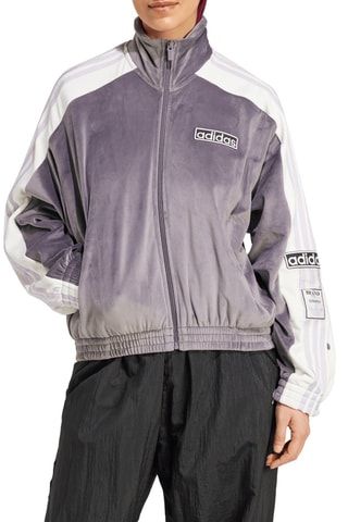 Veste de survêtement en velours Abrk - Gris foncé
