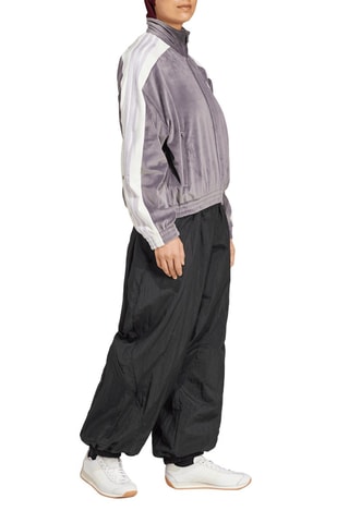 Veste de survêtement en velours Abrk - Gris foncé