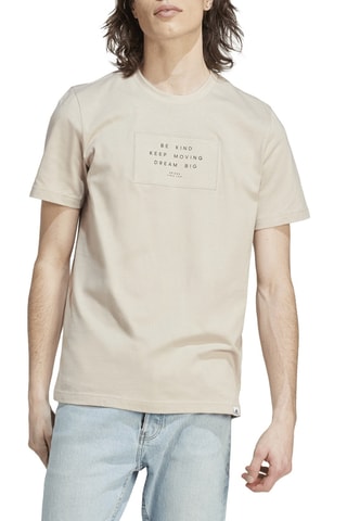 T-shirt regular Tie-Ins - Beige