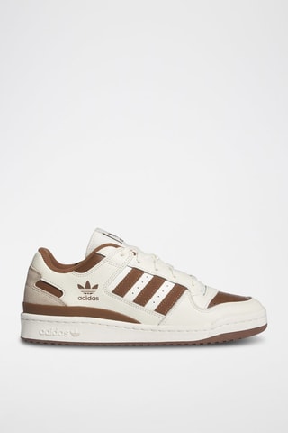 Sneakers en cuir Forum Low Cl - Marron et écru