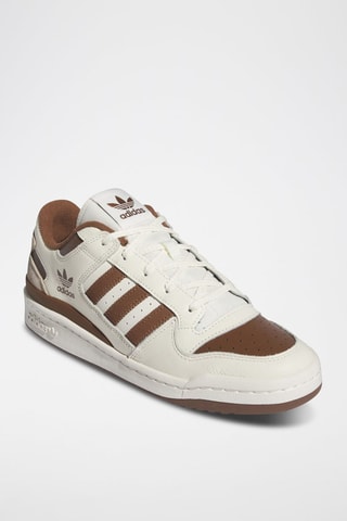 Sneakers en cuir Forum Low Cl - Marron et écru