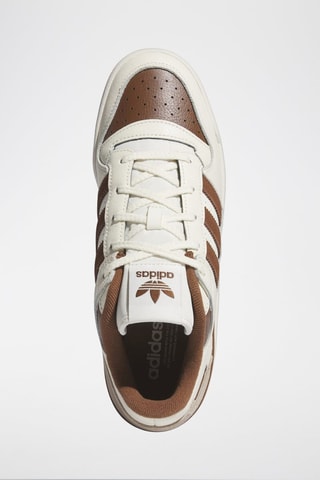 Sneakers en cuir Forum Low Cl - Marron et écru
