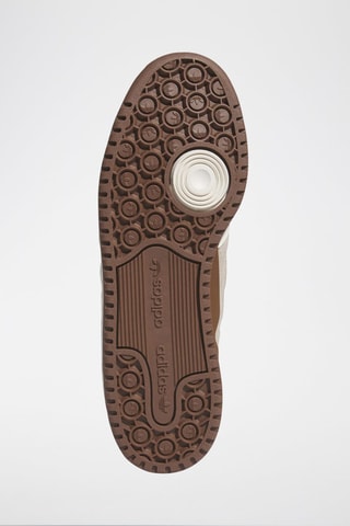 Sneakers en cuir Forum Low Cl - Marron et écru