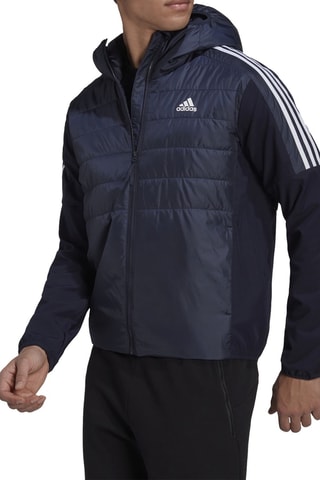 Veste à capuche Essentials Insulated Hybrid - Bleu marine