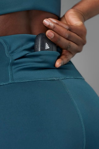 Legging 7/8 de running Own The Run Excite - Bleu canard