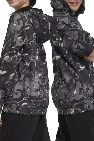 Sweat à capuche - Noir et gris foncé