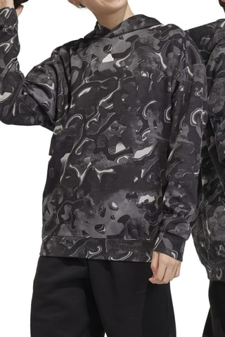 Sweat à capuche - Noir et gris foncé