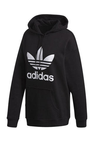Sweat à capuche Adicolor Trefoil - Noir
