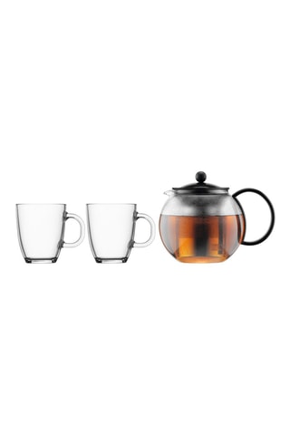 Ensemble à thé Assam - 3 pièces - 1 l et 2 x 35 cl