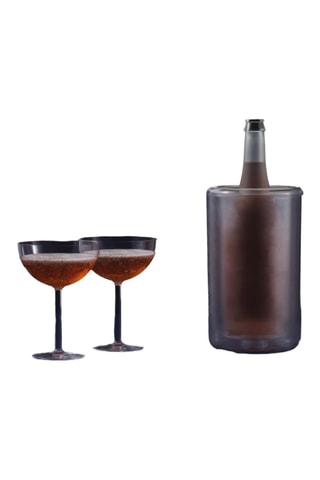 4 coupes à champagne Okteet - 28 cl