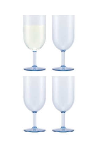 4 verres à pieds Okteet - 23 cl