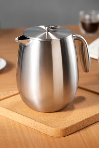 Cafetière à piston en acier inoxydable Bodum Columbia - 1,5 l