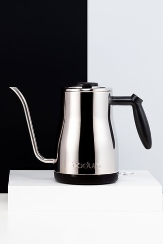 Bouilloire électrique à long bec en acier inoxydable Bistro - 1 l