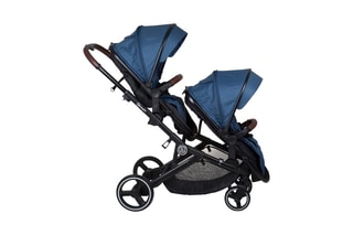 Poussette double Twinner - Bleu