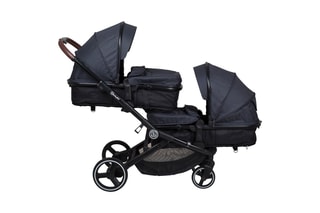 Poussette double Twinner - Noir