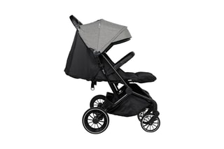 Poussette double GoTwice Gris