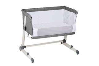 Berceau d'appoint pliable Gris