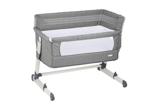 Berceau d'appoint pliable Gris