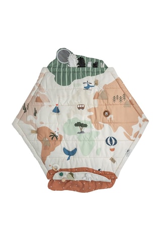 Tapis de jeu en bois Bianca World - Crème - 100 cm - Dès la naissance